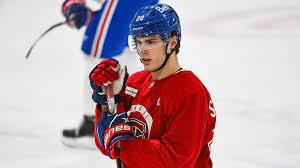 Juraj Slafkovský vstřelil první gól v NHL